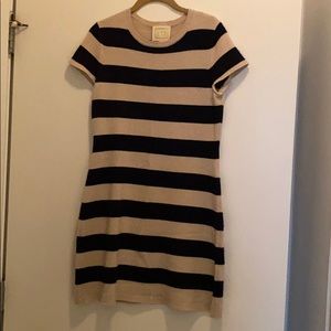 Sail to Sable Striped Sweater Dress
